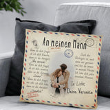 In meinem Herzen (an ihn) - Paar-Kissen