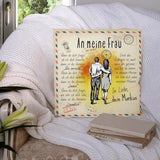 In meinem Herzen (an sie) - Paar-Kissen