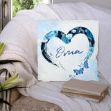 Schmetterlinge im Herzen - Großeltern-Kissen