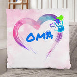 Hand aufs Herz - Großeltern-Kissen