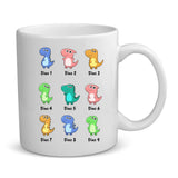 Papasaurus Tasse mit Namen – Motivbeispiel, personalisierte Geschenkidee für Papa von Love & Faith