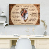 Ich bin immer bei dir - Partner-Leinwand