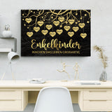 Meine Enkelkinder (festlich) - Großeltern-Leinwand