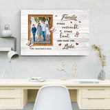 Familienliebe - Familien-Leinwand