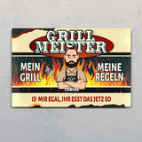 Für Meistergriller - Outdoor-Türschild