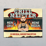 Für Meistergriller - Outdoor-Türschild