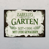 Für Gärtner - Outdoor-Türschild