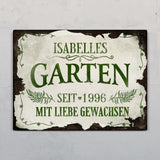 Für Gärtner - Outdoor-Türschild