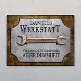 Für Schrauber - Heimwerker-Türschild