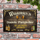 Meine Bar - Indoor-Türschild