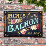 Mein Garten - Outdoor-Türschild