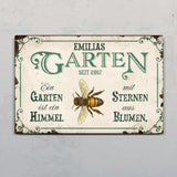 Gartenglück - Outdoor-Türschild