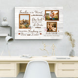 Familienglück - Familien-Leinwand