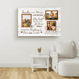 Familienglück - Familien-Leinwand