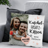 Kuschel-Ersatz - Paar-Kissen