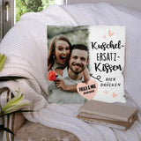 Kuschel-Ersatz - Paar-Kissen