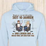 Wie am ersten Tag - Paar-Hoodie