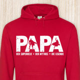 Der Papa, der Mythos, die Legende - Eltern-Hoodie
