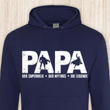 Der Papa, der Mythos, die Legende - Eltern-Hoodie