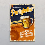 Mein Partykeller - Indoor-Türschild