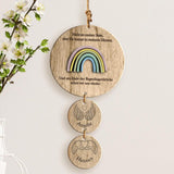 Engel - Familien-Holzanhänger