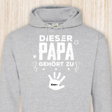 Dieser Papa gehört zu - Eltern-Hoodie