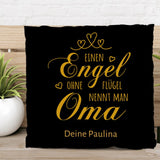 Engel ohne Flügel - Großeltern-Kissen