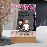 Wir zwei - Paar-Acrylaufsteller