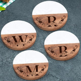 Initialen - Individuelle Premium Untersetzer