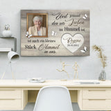 Ein Stückchen Himmel - Familien-Leinwand