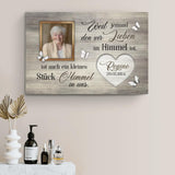 Ein Stückchen Himmel - Familien-Leinwand