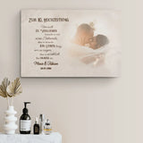 Unser Tag - Paar-Leinwand