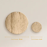 Personalisierte Holzdeko Größenvergleich gefertigt von Love & Faith