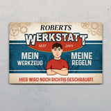 Für Macher (horizontal) - Heimwerker-Türschild