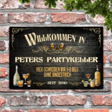 Dein Partykeller - Indoor-Türschild