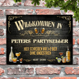 Dein Partykeller - Indoor-Türschild