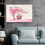 Verbunden - Eltern-Leinwand