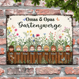 Omas & Opas Garten - Großeltern-Türschild