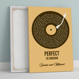 Unser Song - Personalisiertes Poster mit eurem Lieblingssong im Vinyl-Schallplatten Look