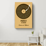 Personalisiertes Poster mit eurem Lieblingssong im Vinyl-Look Unser Song – Motiv 19