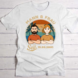 Ehepartner seit - Individuelles T-Shirt