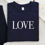 LOVE - Personalisierter Sweater für Paare und Freunde