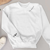 Jahrestag - Personalisierter Sweater mit Römischen Zahlen und Initialen