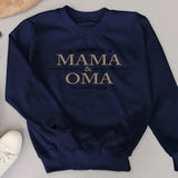 Zwei Titel - Personalisierter Sweater für Mama und Oma