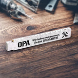 Der Größte - Großeltern-Zollstock