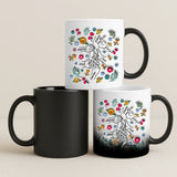 Magische Tasse mit Thermo-Farbwechsel und personalisiertem Namen – witzige Geschenkidee von Love & Faith