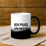 Magische Tasse mit Thermo-Farbwechsel und personalisiertem Namen – witzige Geschenkidee von Love & Faith