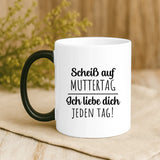 Magische Tasse mit Thermo-Farbwechsel und personalisiertem Namen – witzige Geschenkidee von Love & Faith