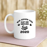 Personalisierte Tasse Ehepartner seit mit Foto für Paare – Motiv 3