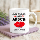 Personalisierte Tasse Manchmal mit Druck für Paare – Motiv 2